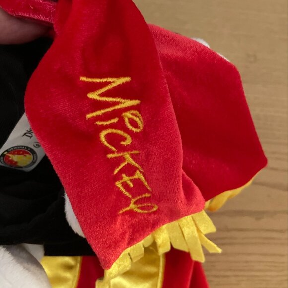 Mickey Mouse 3D Christmas Stocking Plush 20in Red Yellow Authentic Disney Parks - Picture 5 of 10